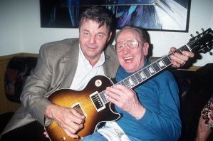 Steve Miller and Les Paul 2000, NY.jpg